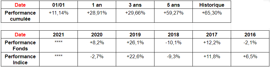 MIROVA INSERTION EMPLOIS DYNAMIQUE performance